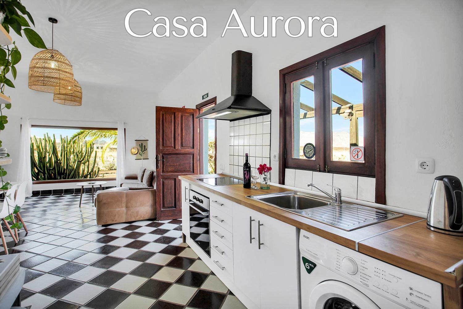 Casa Pilar, Aurora Y Tarabilla En Finca Ecologica Teguitar Bagian luar foto