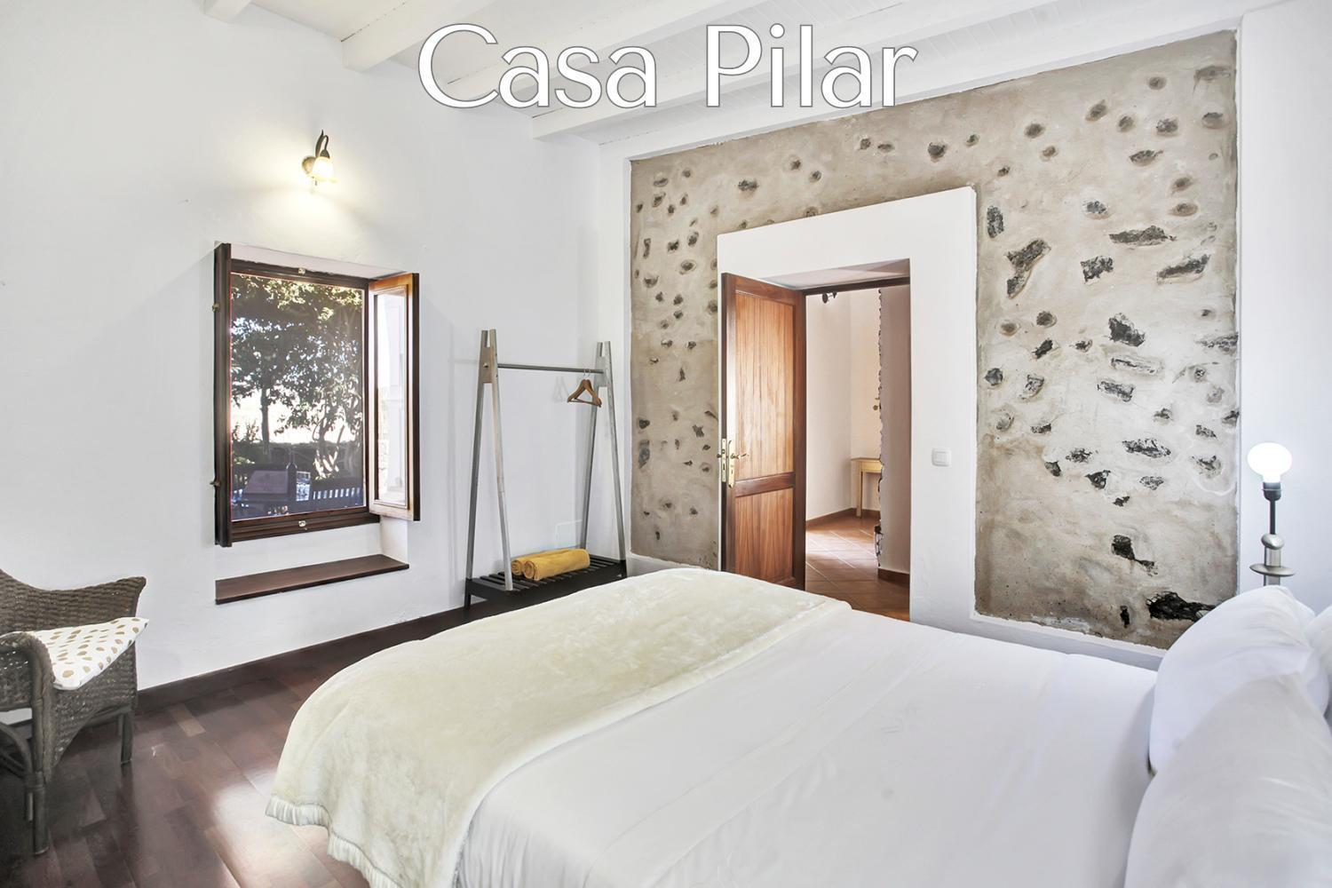 Casa Pilar, Aurora Y Tarabilla En Finca Ecologica Teguitar Bagian luar foto