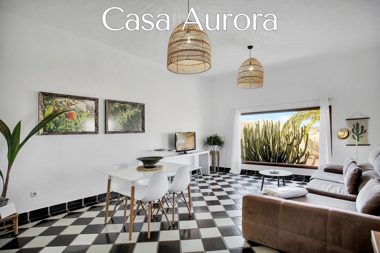 Casa Pilar, Aurora Y Tarabilla En Finca Ecologica Teguitar Bagian luar foto