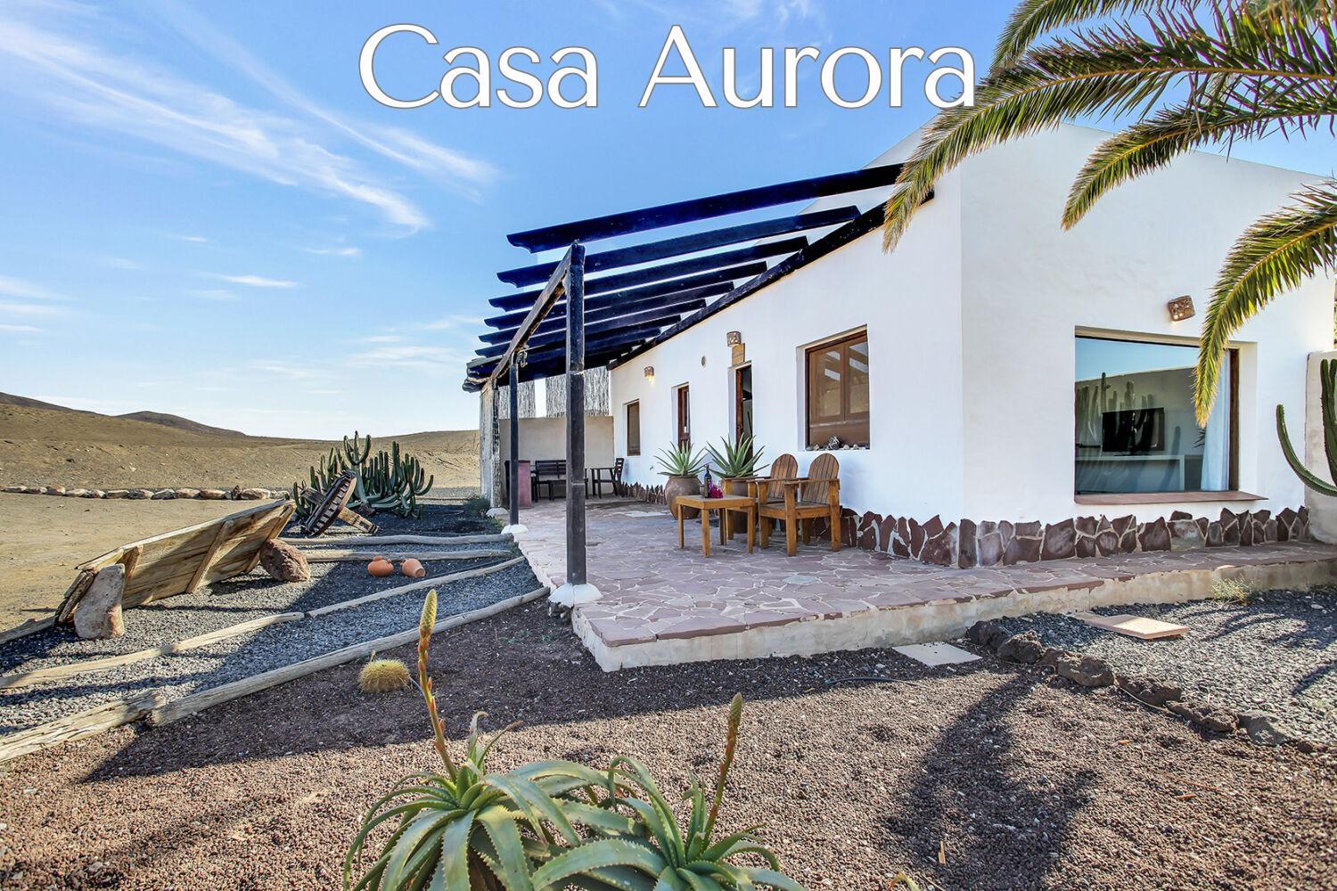 Casa Pilar, Aurora Y Tarabilla En Finca Ecologica Teguitar Bagian luar foto